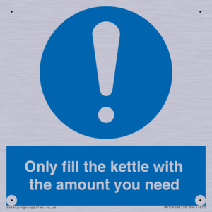 Only fill the kettle with the amount you need